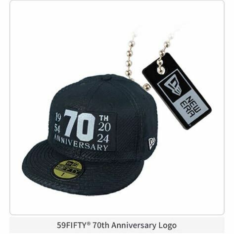 NEW ERA 59FIFTY ミニチュアスイングコレクション -LOGO HISTORY- ガチャ 70th Anniversary Logo 個数3 帽子 フィギュア ニューエラ
