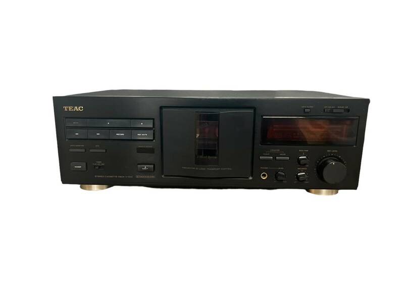 to0238 TEAC ティアック V-1010 カセットデッキ オーディオ機器 通電確認済