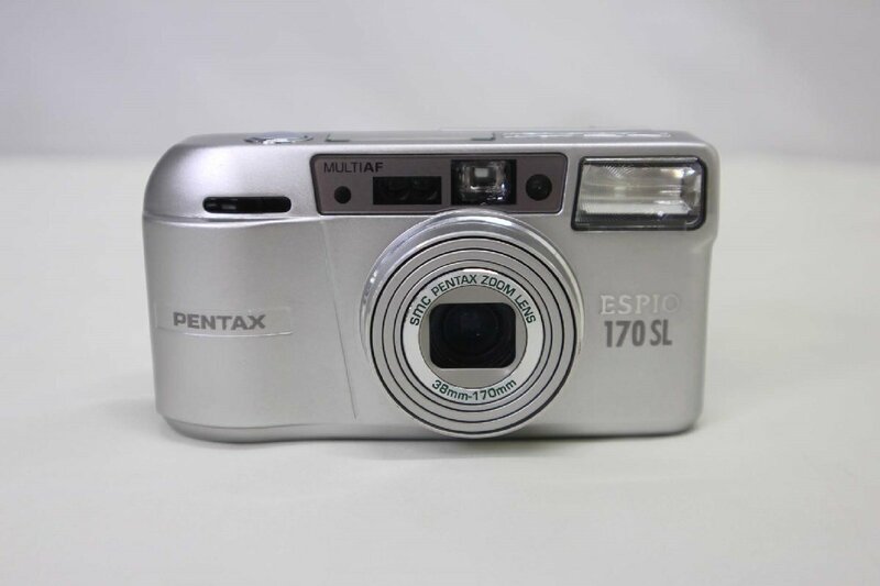 ＜ジャンク品＞※欠品あり　PENTAX　コンパクト フィルムカメラ　ESPIO 170 SL（31723112318654SM）