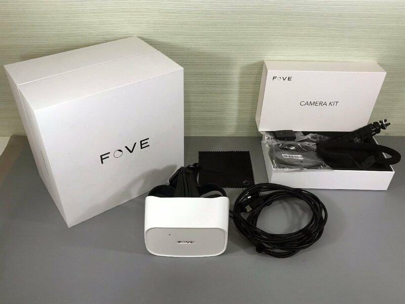 ＜ジャンク品＞※破損あり FOVE VRゴーグル FOVE0（11623121019996IK）