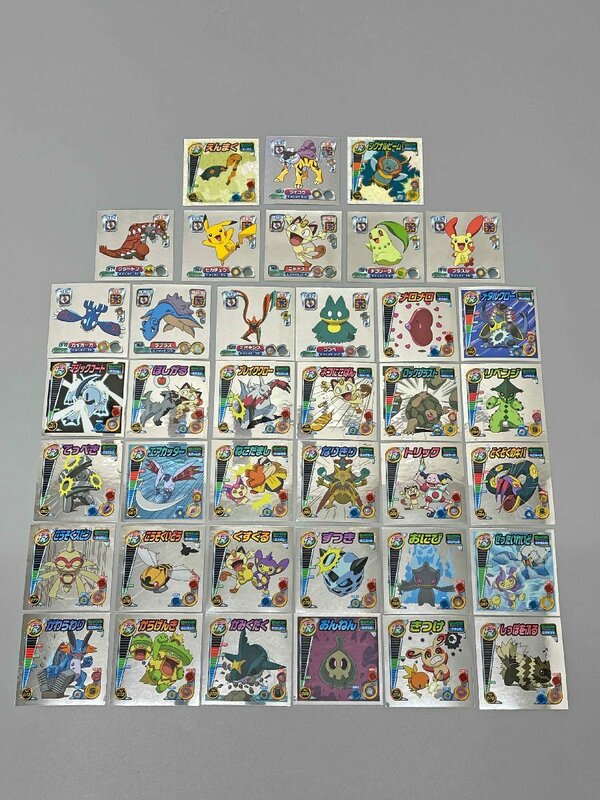 ▼中古品▼ ポケモン最強シール列伝 38枚セット　（31323120819860NM)