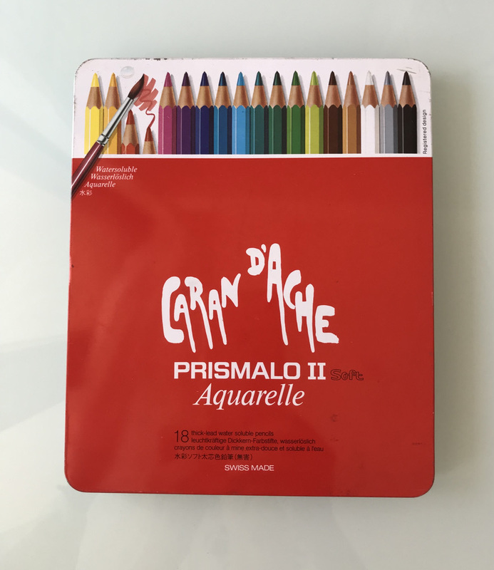 PRISMALO II (soft) Aquarelle 水彩ソフト太芯色鉛筆（無害）