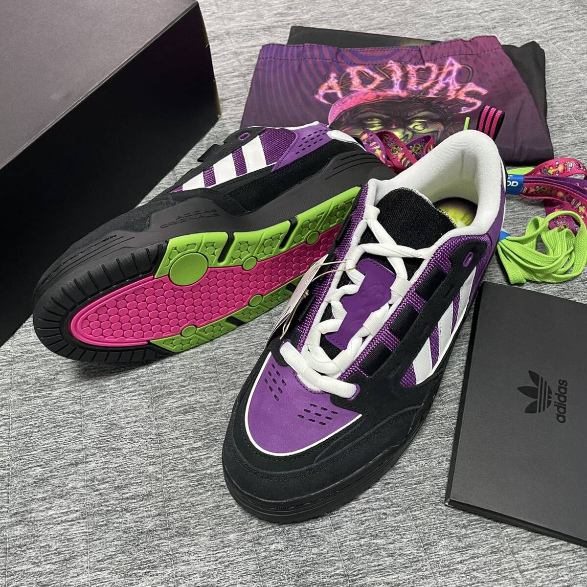 adidas ORIGINALS ADI2000 パープル アディダス オリジナルス US11 29cm