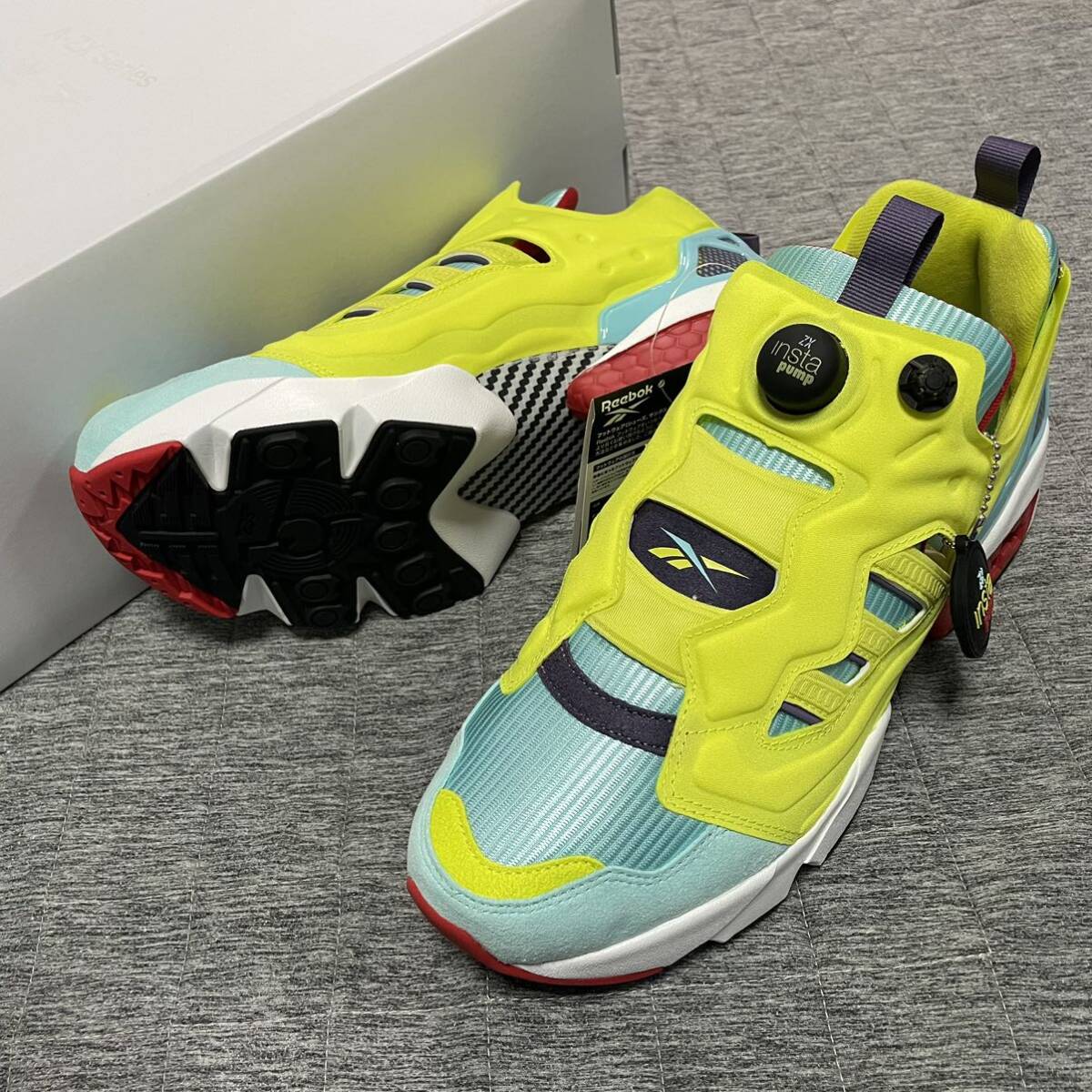 Reebok x adidas 限定コラボ ZX FURY ORIGINALS リーボック アディダス オリジナルス US11 29cm