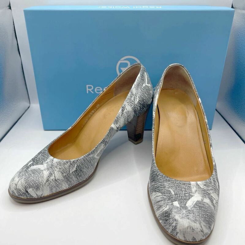 REGAL リーガルウォーカー　パンプス　ヒール　レディースシューズ　靴　23㎝　日本製　高級品　レア　