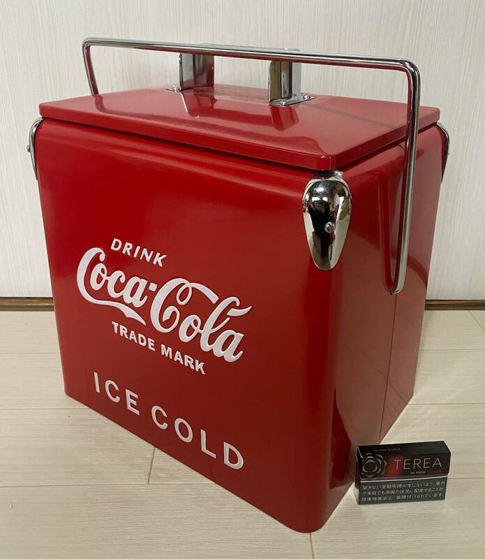当時物　コカ・コーラ　その4　ICE COLD/クーラーボックス　検：壁掛け　Coca-Cola　ビンテージ　企業物　インテリア