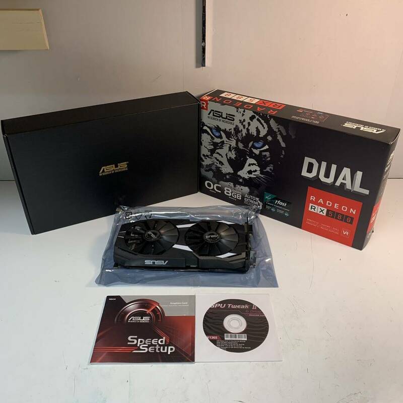 ③ ASUS DUAL RADEON RX580 グラフィックボード