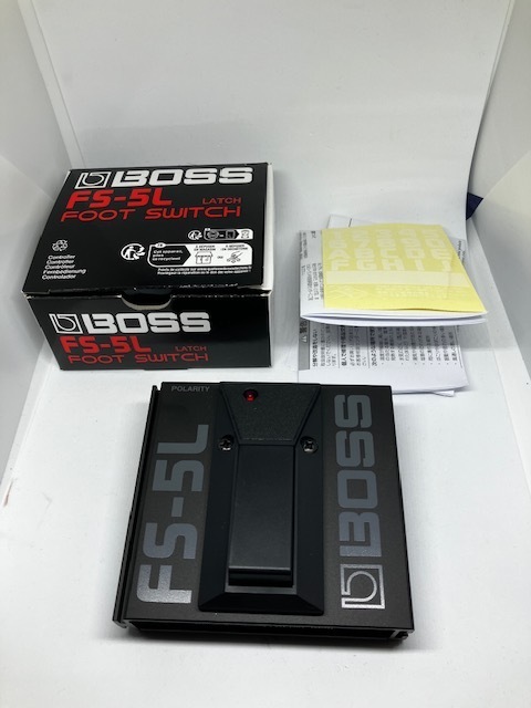 【動作確認のみ新品】BOSS FS-5L　フットスイッチ
