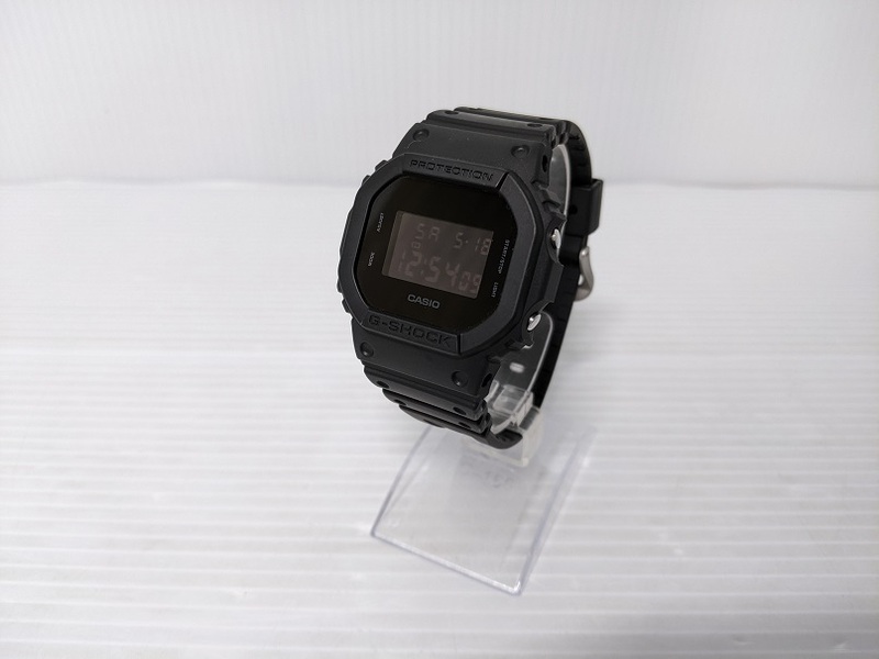 CASIO カシオ G-SHOCK Gショック 5600 SERIES DW-5600UBB-1JF ブラック【中古品】 〇YR-51696〇