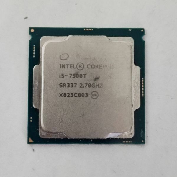 パソコンCPU Core i5-7500T 2.7GHz 動作確認済み
