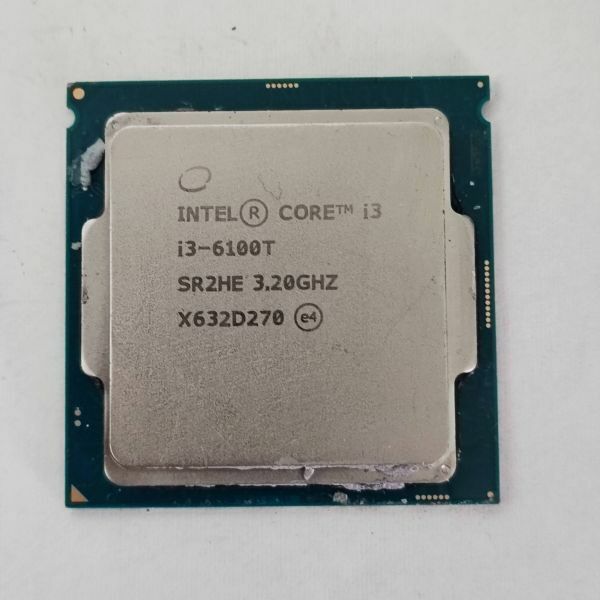 パソコンCPU Core i3-6100T 3.2GHz 動作確認済み9