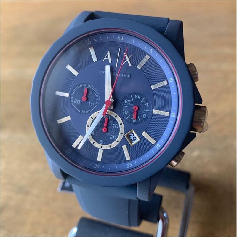 【新品】アルマーニエクスチェンジ ARMANI EXCHANGE 腕時計 メンズ AX1335 クォーツ ブラック