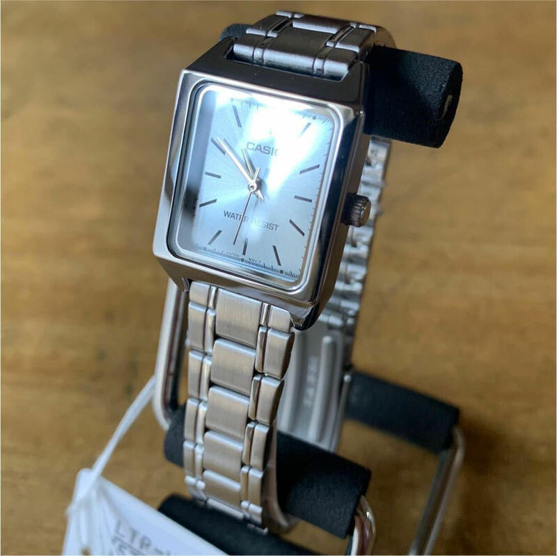 【新品・箱無し】カシオ CASIO クオーツ レディース 腕時計 LTP-V007D-2E アイスブルー ブルー