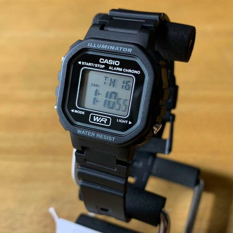 【新品・箱なし】カシオ CASIO イルミネーター メンズ 腕時計 LA-20WH-1A 液晶