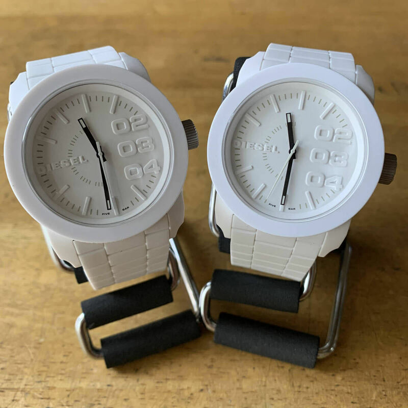 【新品・箱なし】ペアウォッチ ディーゼル DIESEL 腕時計 DZ1436 DZ1436 クォーツ ホワイト