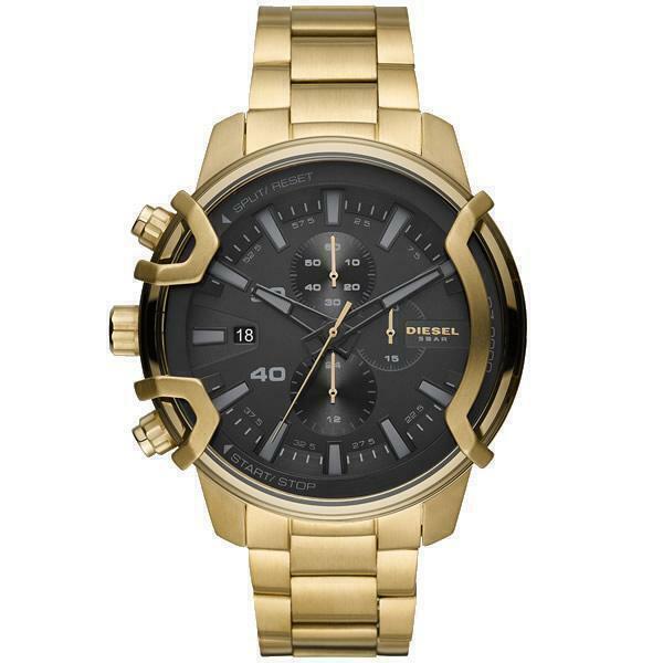 【新品】ディーゼル DIESEL 腕時計 DZ4522 メンズ メガチーフ MEGA CHIEF クォーツ ブラック