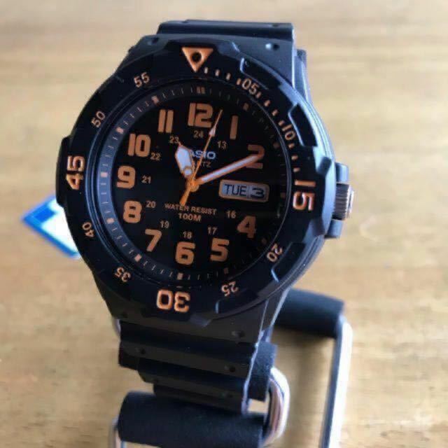 【新品・箱無し】カシオ CASIO ダイバールック メンズ 腕時計 MRW-200H-4B ブラック