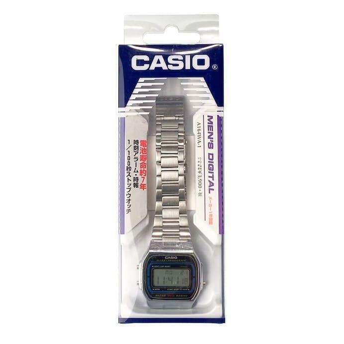 【新品・箱なし】カシオ CASIO スタンダード デジタル メンズ 腕時計 A-164WA-1