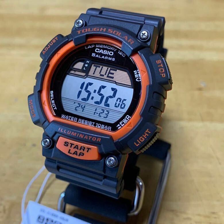 【新品・箱なし】カシオ CASIO SPORTS GEAR ソーラー メンズ 腕時計 STL-S100H-4A 液晶