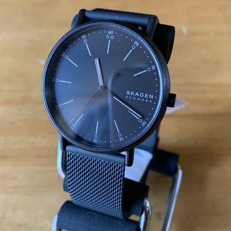 【新品】スカーゲン SKAGEN クオーツ メンズ 腕時計 SKW6579 ブラック ブラック