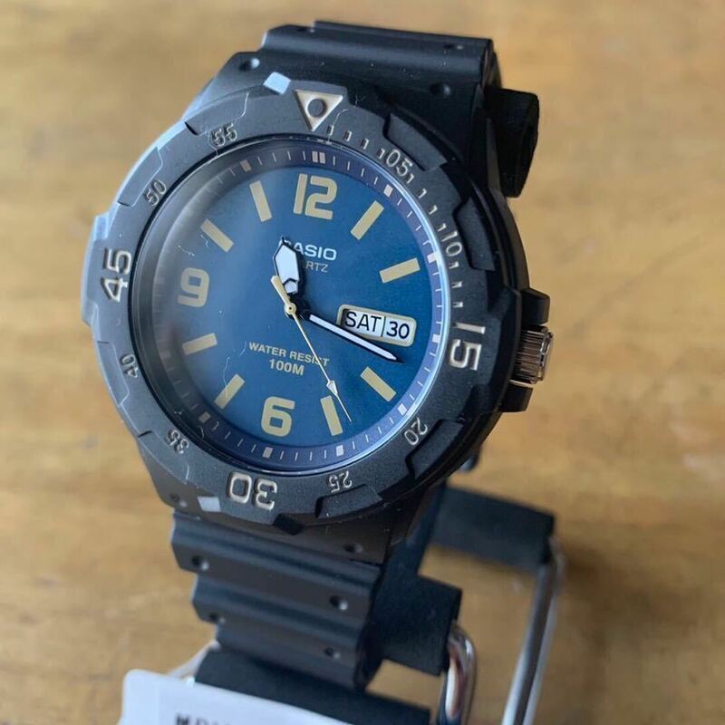 【新品・箱なし】カシオ CASIO クオーツ メンズ 腕時計 MRW-200H-2B3