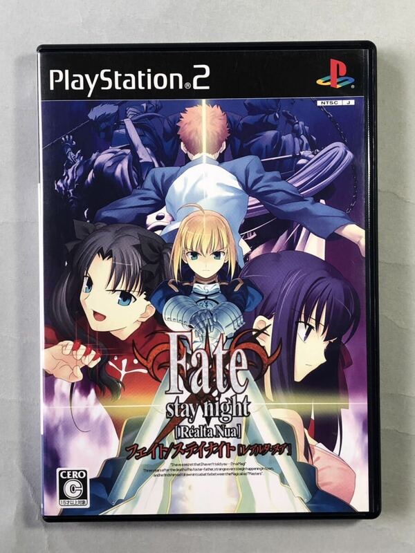 フェイト/ステイナイト［レアルタ・ヌア］　TYPE-MOON/角川書店　PS2ソフト　SONY プレイステーション2 Fate