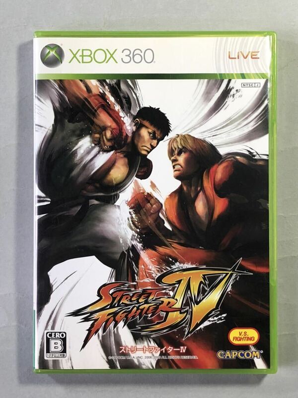 ストリートファイターⅣ カプコン　XBOX360ソフト　Microsoft STREET FIGHTER Ⅳ