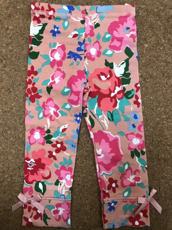 [ ベビー服] 西松屋 CHEROKEE　ズボン　[ サイズ: 80　体重: 11Kg]　ピンク　花柄　 1点　送料無料 n36