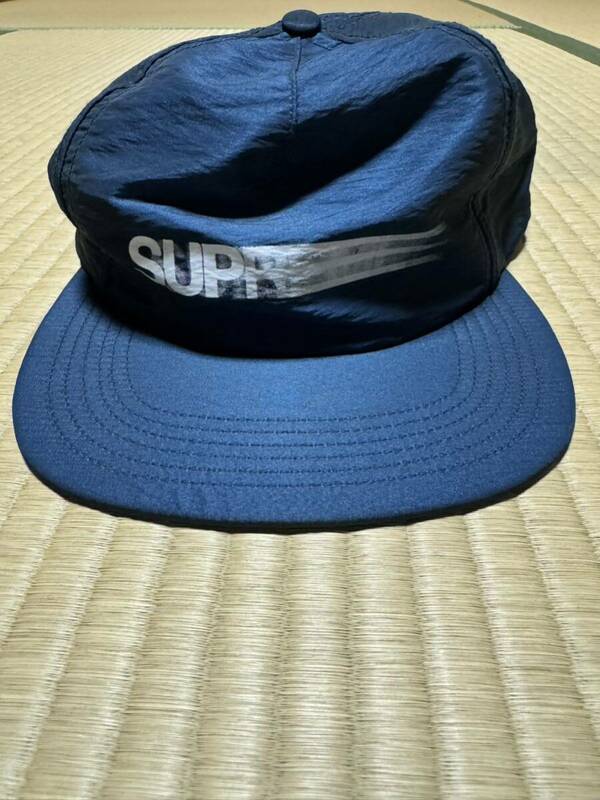 16ss Supreme Motion Logo Cap Navy