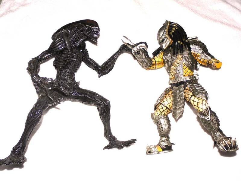 エイリアンVSプレデター　AVP　エイリアンVSプレデター　　フイギュア　ディスプレイ品　ジャンク品　フイギュア