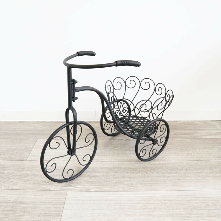 プランター おしゃれ 自転車 鉢カバー アイアン フラワースタンド 花台 母の日 プレゼント ギフト