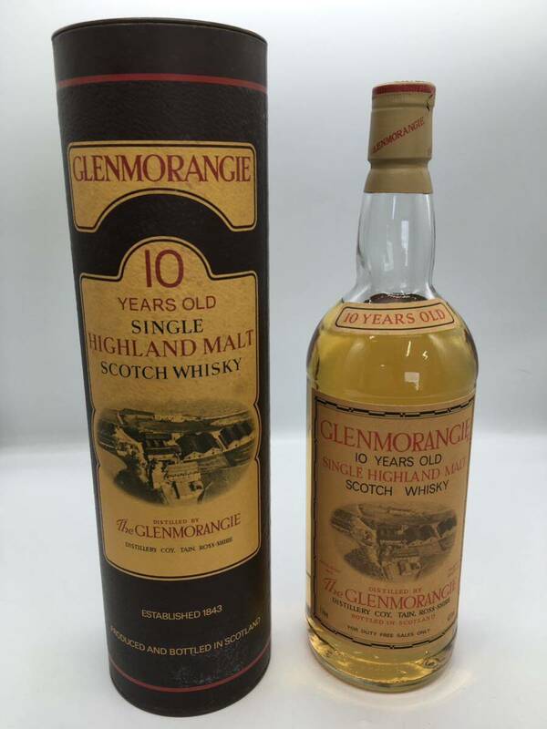 1円【GLENMORANGIE 】グレンファークラス ウイスキー グレンモーレンジ 古酒 1843 10年 10years