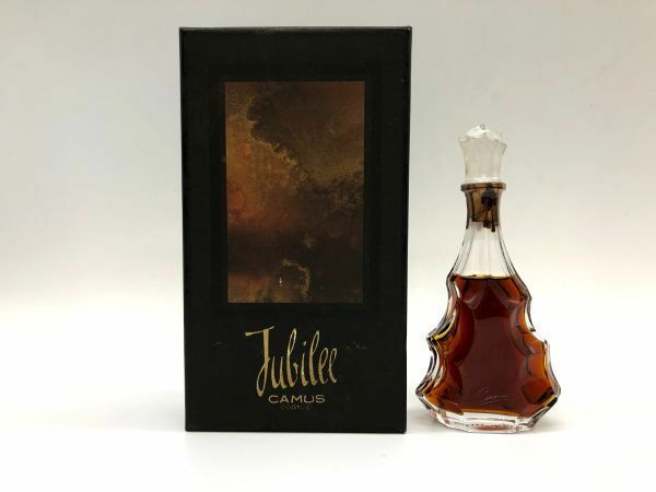 【未開栓】カミュ CAMUS ジュビリー バカラボトル Jubilee Cognac Baccarat Crystal ブランデー コニャック 50ml 40％ 箱付き