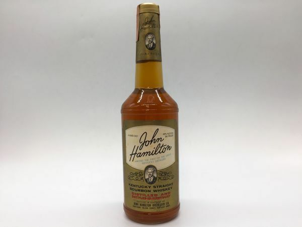 【未開栓】ジョン ハミルトン John Hamilton 4年 700ml 40％ バーボン ウイスキー お酒 洋酒 古酒