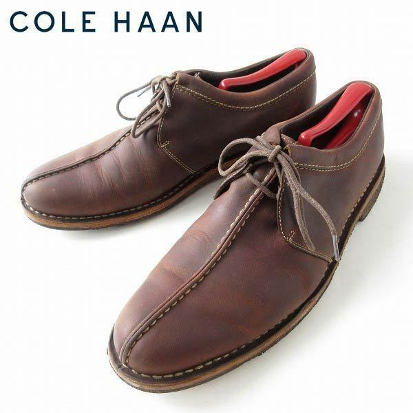 COLE HAAN コールハーン オイルドレザー センターシーム シューズ 28cm 靴 メンズ d121-32-0040XT