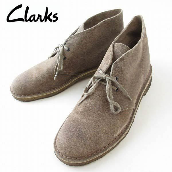 Clarks クラークス ORIGINALS デザートブーツ スエード トープ US8.5M 26.5cm メンズ 靴 d137-32-0050XVW