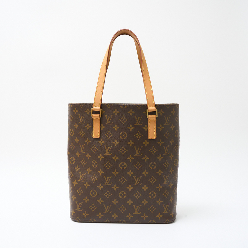 LOUIS VUITTON ルイヴィトン ヴァヴァン GM M51170 ショルダー トートバッグ モノグラム×レザー ブラウン×ゴールド メンズ レディース