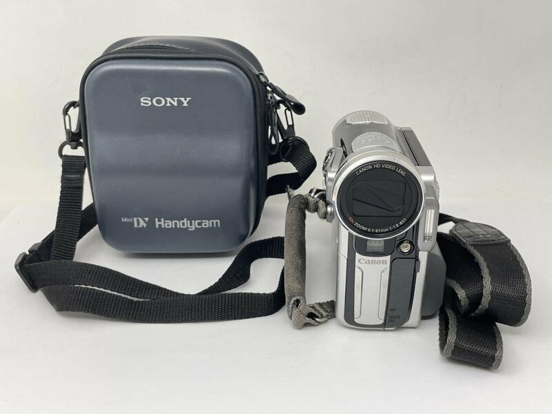 507【動作確認済】 Canon HV10 HDV1080i ビデオカメラ シルバー