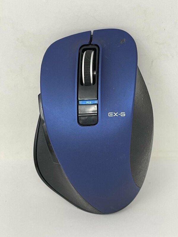U404【動作確認済】 EX-G Bluetooth BlueLEDマウス M-XGM10BBBK ブルー