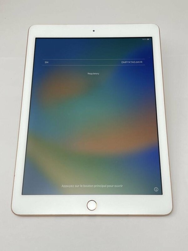981【ジャンク品】 iPad 第6世代 9.7インチ 32GB Wi-Fi ゴールド