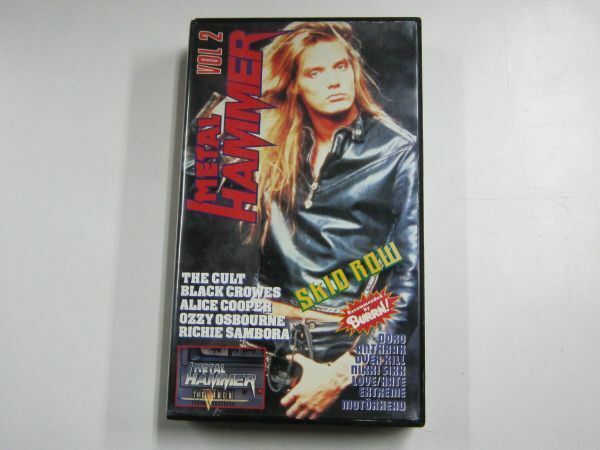 VHS ビデオ METAL HAMMER THE VIDEO MAGAZINE Vol.2 日本語字幕 メタルハマー ビデオマガジン 1991