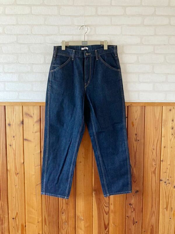 UNIQLO ユニクロ メンズ デニムパンツ 32インチ ウエスト82cm ジーンズ ジーパン jeans denim pants 濃紺 Q