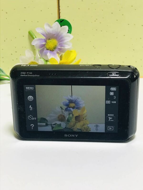 SONY ソニー Cyber-shot DSC-T110 コンパクトデジタルカメラ 動作確認済み