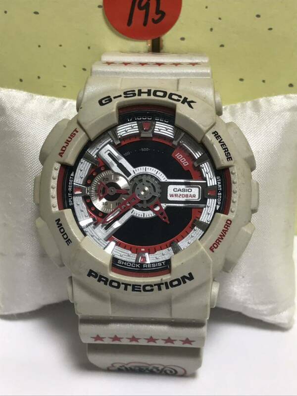 CASIO G-SHOCK x ERIC HAZE カシオ　エリックヘイズ30周年記念コラボ　GA-110EH-8AJR クォーツ メンズ 腕時計　フェイスのみ