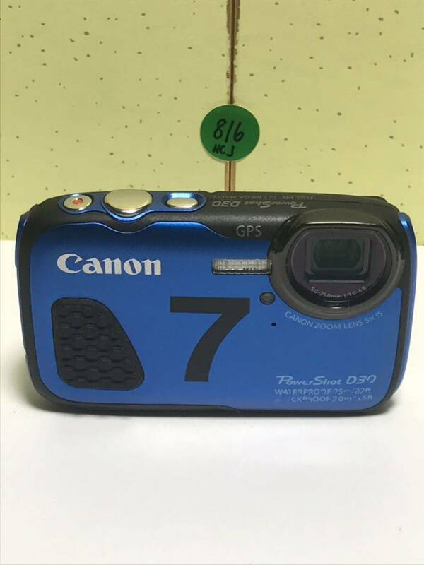 Canon キャノン PowerShot D30 コンパクトデジタルカメラ