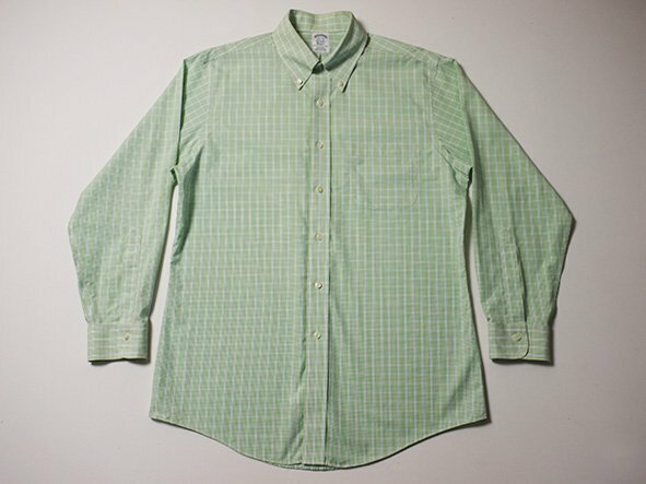 Brooks Brothers　ブルックスブラザーズ　長袖　BDシャツ　正規品　ボタンダウン　チェック　CLASSIC　ノンアイロン　ワイシャツ