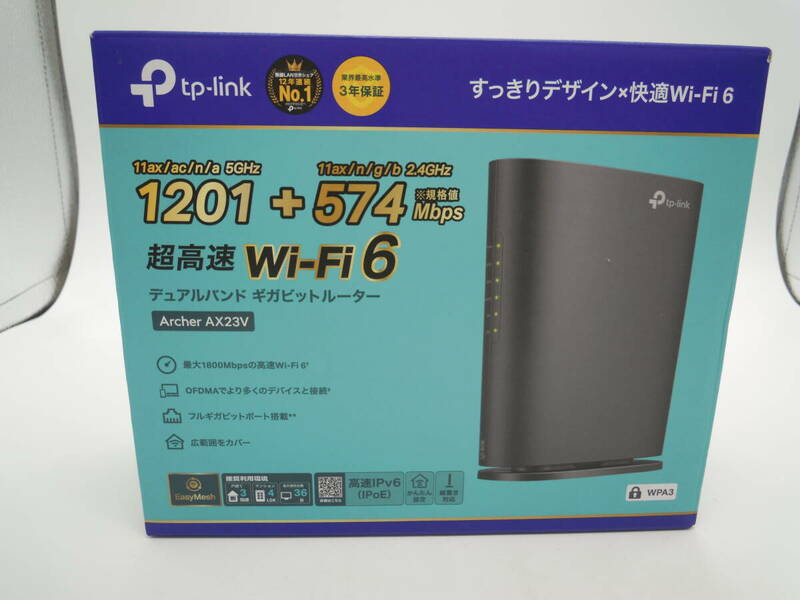 01-37116 TP-Link WiFi ルーター 無線LAN WiFi6 AX1800 Archer AX23V 【PSEマークあり】 HN-1