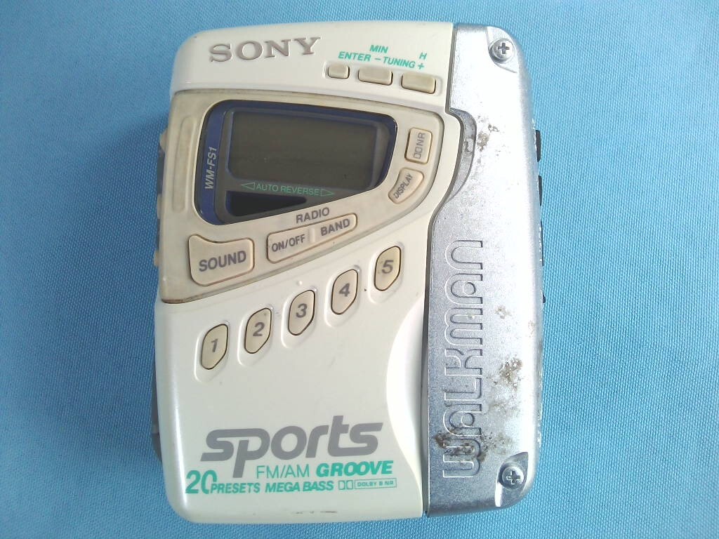 SONY　スポーツ　SPORTS　ラジオカセットウォークマン　WM-FS1　★現状ジャンク