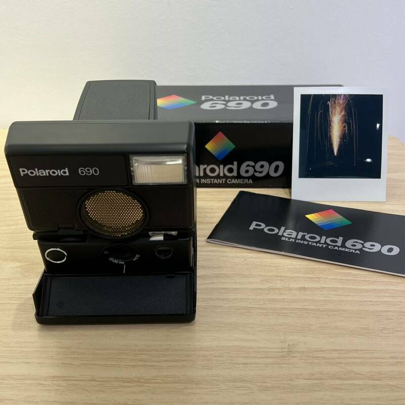 【実写動作確認済元箱セット】Polaroid 690 SLR ポラロイド