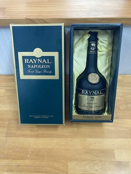 未開栓　レイナル RAYNAL ナポレオン NAPOLEON フレンチ ブランデー 700ml　40％　古酒　箱付き（M7368）